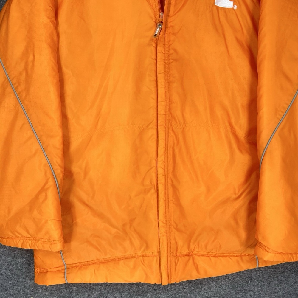 VTG University of Tennessee Vols Team Starter Jacket Mens M‎ Orange Long Sleeve - Picture 7 of 16